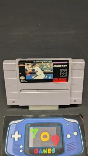 Nolan Ryan's Baseball (Super Nintendo Entertainment System SNES, 1992) Cart Only
