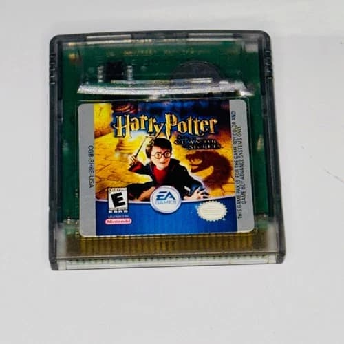 Harry Potter and the Chamber of Secrets (Nintendo GameBoy Color, GBC) Tested