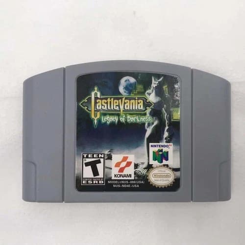 Vedio Games Castlevania Legacy Of Darkness 64 N64 For Nintendo 64 us shipping