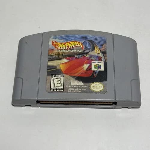 Hot Wheels: Turbo Racing (Nintendo 64, 1999) N64 Authentic