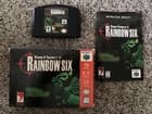 Tom Clancy's Rainbow Six - (N64, 1999) CIB - Tested