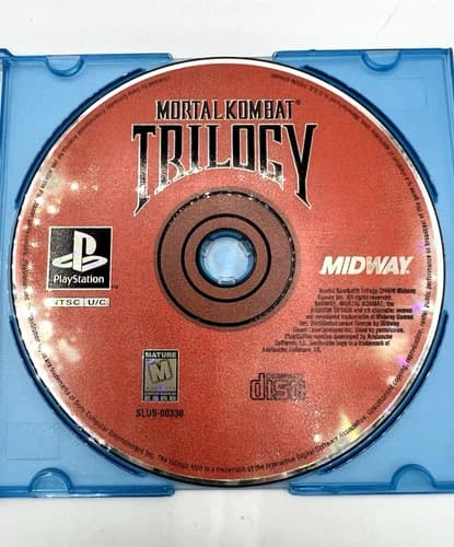Mortal Kombat Trilogy PS1 PlayStation 1 Disc Only
