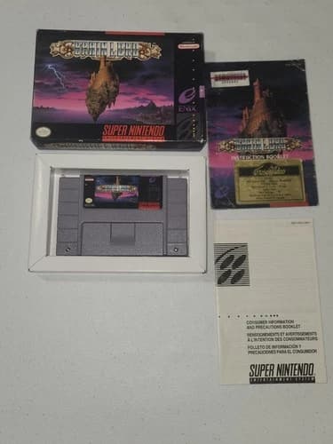 Brain Lord Super Nintendo SNES CIB