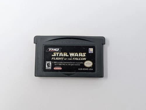 Star Wars Flight Of The Falcon (Nintendo Game Boy Advance) GBA Authentic Gameboy
