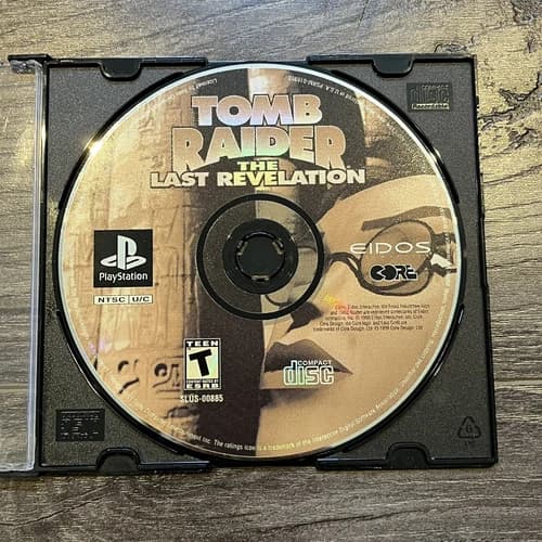 Tomb Raider The Last Revelation (Sony PlayStation, PS1, 1999) Disc Only, Tested
