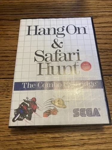 Sega Master System Hang On Safari Hunt 1986