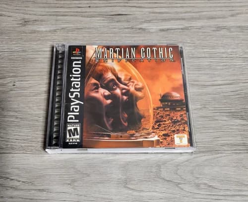 Martian Gothic Unification Sony Playstation Tested with Manual Registration CIB