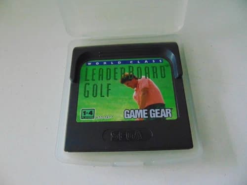 World Class Leaderboard Golf Sega Game Gear