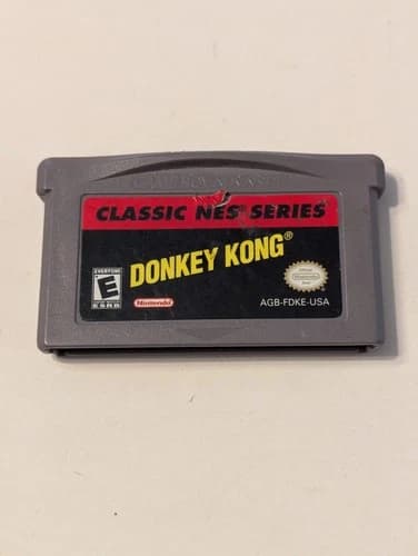 TESTED Donkey Kong Classic NES Series Nintendo Game Boy Advance GBA 2004