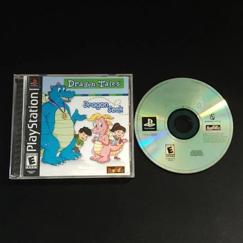 Dragon Tales: Dragon Seek (Sony PlayStation 1, PS1, 2000) Authentic CIB