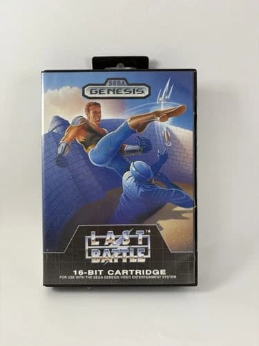 Last Battle - Sega Genesis, 1989 - Complete In Box, Tested, Good Condition