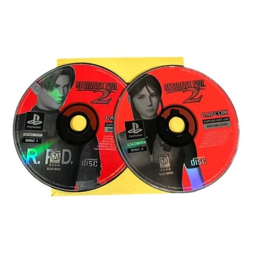 Sony PlayStation 1 PS1 Disc Only Tested Resident Evil 2 1998 BL