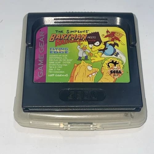 The Simpsons: Bartman Meets Radioactive Man (Sega Game Gear, 1993)