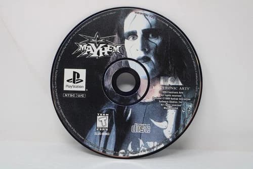 WCW Mayhem - Loose Sony PS1 Playstation 1 Disc