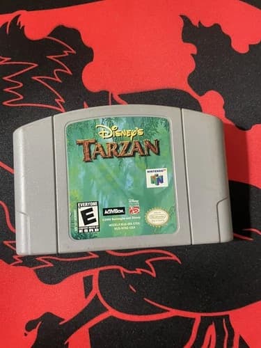 Disney's Tarzan (Nintendo 64, 2000) N64 Cart Only Authentic TESTED