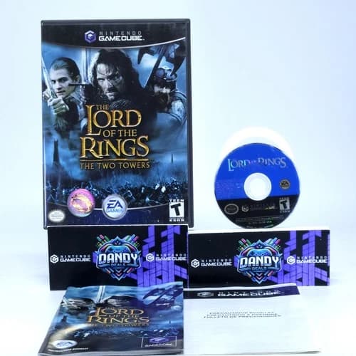 Lord of the Rings Two Towers GC CIB W/ Manual - GameCube