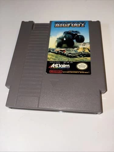 Nintendo NES Bigfoot Authentic Tested & Working Acclaim 1990 Cartridge Only