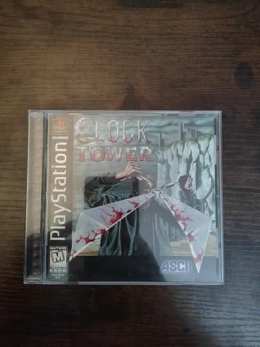 PlayStation 1 Clock Tower Black Complete CIB with Registration Card Tested