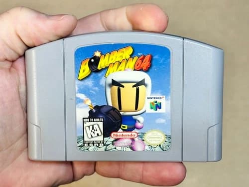 Bomberman 64 (Nintendo 64, N64) Game - Authentic - Tested