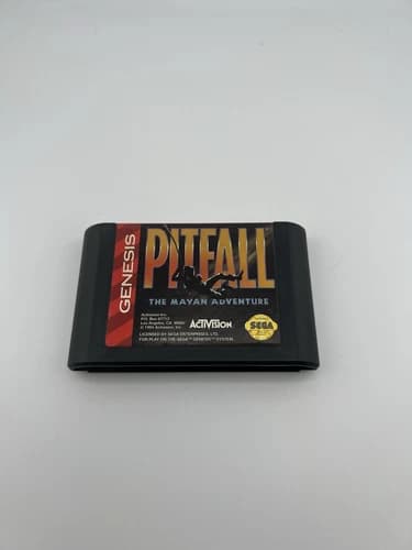 Pitfall The Mayan Adventure Sega Genesis, Authentic, Tested, Cart Only