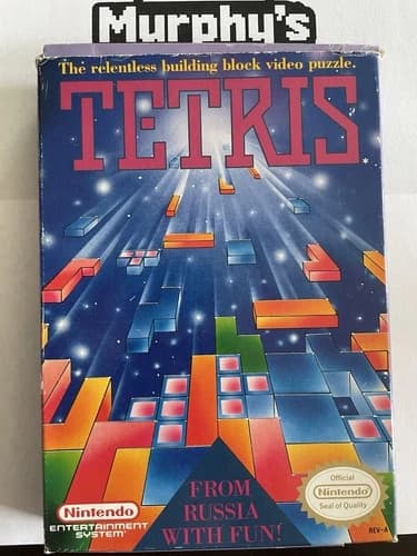 Tetris (NES) CIB Complete In Box With Manual Free Shipping