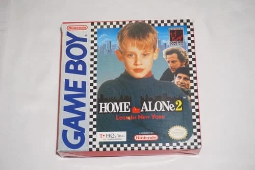 Home Alone 2 (Nintendo Game Boy Gameboy) Complete in Box CIB