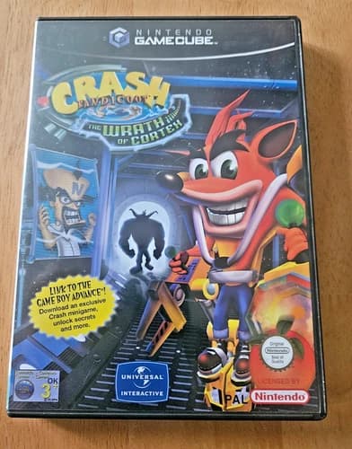 Crash Bandicoot: The Wrath of Cortex Nintendo Gamecube Game Complete