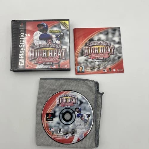 Sammy Sosa High Heat Baseball 2001 (Sony PlayStation 1, 2000) CIB