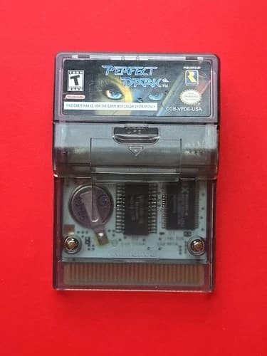 Perfect Dark Game Boy Color Nintendo GBC Shooter Authentic Saves Rumbles