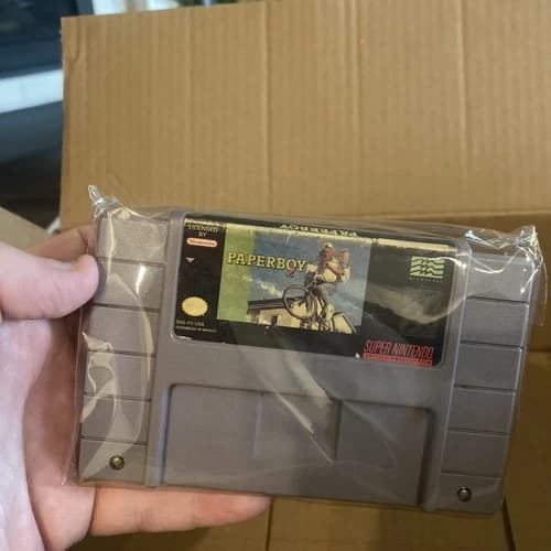 Paperboy 2 "SNES" (Cartridge Only) Cleaned, Play Tested & Working Properly!!