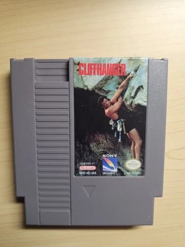 Cliffhanger NES Authentic Tested and Working