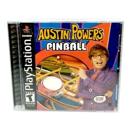 Austin Powers Pinball (Sony PlayStation 1, 2002) PS1 CIB Complete In Box!