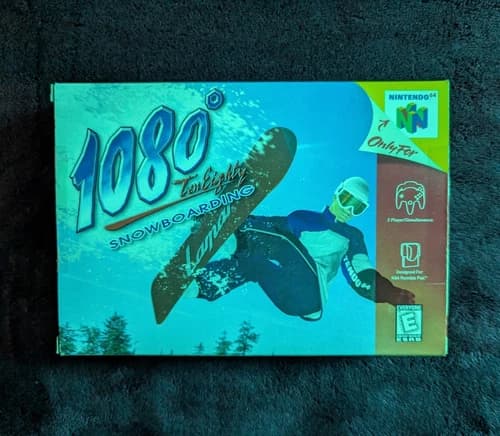 Nintendo 64 - 1080° Snowboarding, Complete with Box, Game, Manual, Insert (CIB)