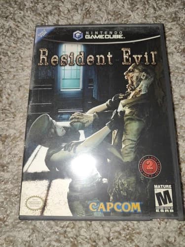 Resident Evil (REmake) (Nintendo GameCube, Rated M, US, 2002) CIB