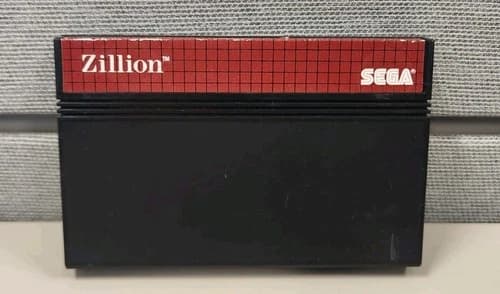 Zillion SEGA Master System - Cart Cartridge Only Loose - Tested & Working!