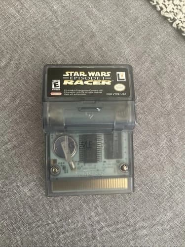 Star Wars Episode 1 Racer Gameboy Color Nintendo Authentic Cartridge Tested
