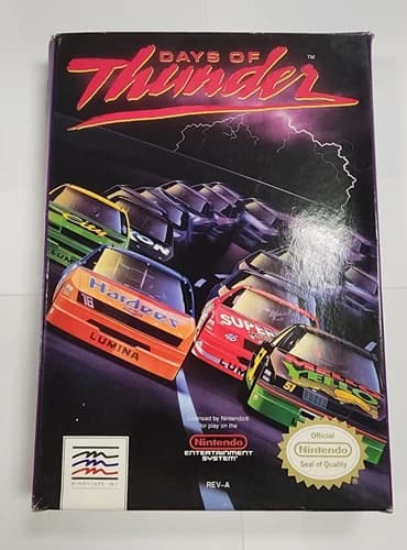 Days of Thunder (Nintendo Entertainment System, 1990)