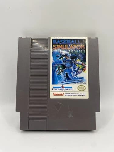 Baseball Simulator 1000 (Nintendo Entertainment System) NES Cartridge