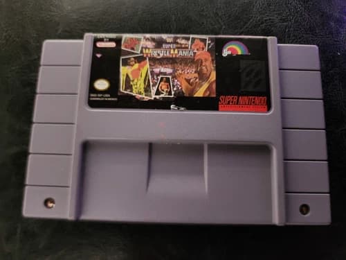 WWF Super WrestleMania (SNES, 1992) Cartrige only!