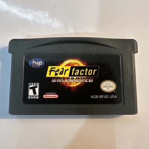 Fear Factor: Unleashed (Nintendo Game Boy Advance, GBA, 2004) Cart Only - Tested