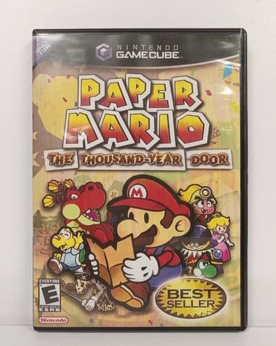 Paper Mario: The Thousand-Year Door (GameCube, 2004) *PRINTED ART, DISC ONLY*