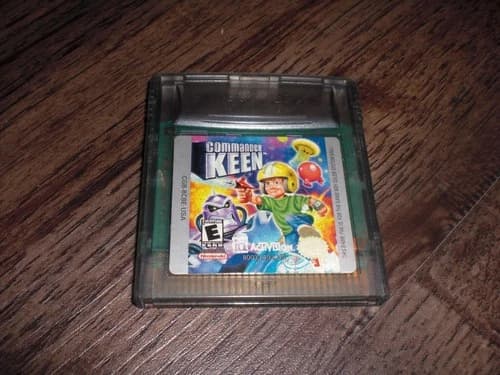 Commander Keen Nntendo Game Boy Color Advance GBC GBA Original Authentic Genuine
