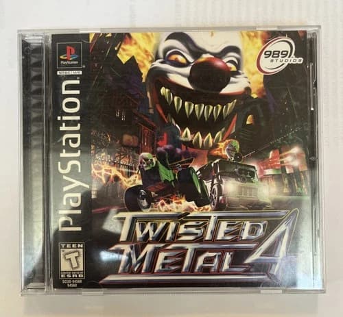 Twisted Metal 4 (PlayStation 1 PS1 PSX, 1999) Tested
