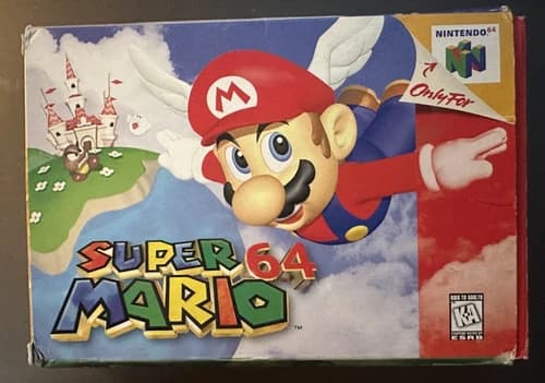Super Mario 64 Nintendo 64 N64 1999 CIB Authentic OEM
