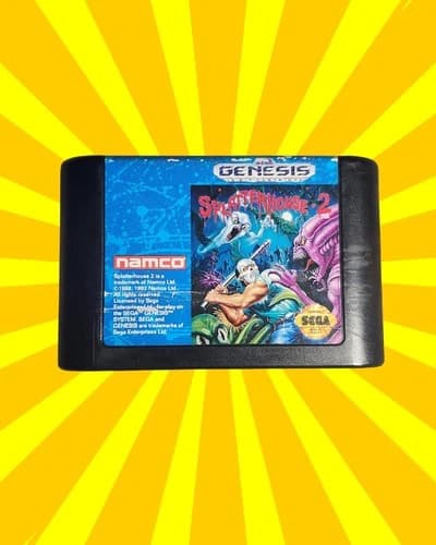 Splatterhouse 2 (Sega Genesis, 1992) Authentic - Cartridge Only - Tested & Works