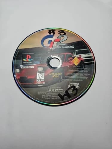 Gran Turismo 2 (Sony PlayStation 1, 1999) Disc Only
