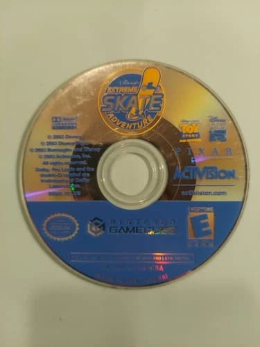 Disneys Extreme Skate Adventure Nintendo GameCube Disc Only Loose Disc Tested