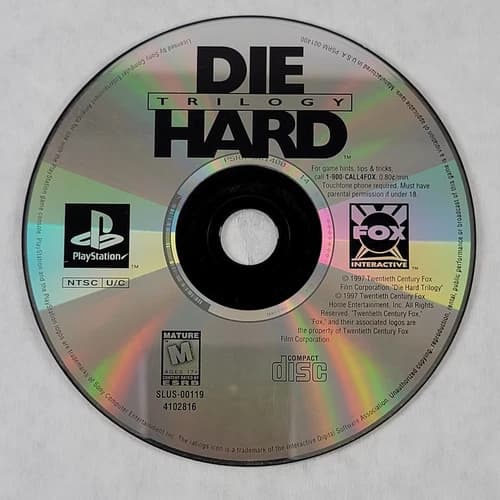 Die Hard Trilogy [Greatest Hits] - Loose Sony PS1 Playstation 1 Disc
