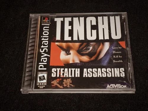 Tenchu Stealth Assassins - PS1 - Sony PlayStation - 1998