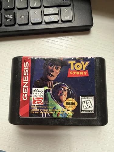 Sega Genesis Toy Story Video Game Tested Working (Disney 1995) Cart Only Classic